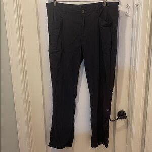 Eddie Bauer Women’s Deep Plum Travel Cargo Pants